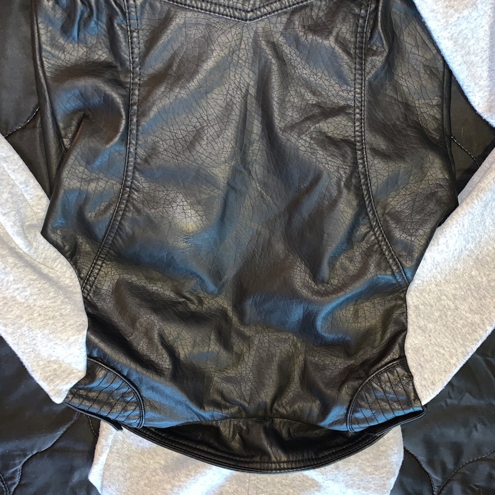 Leather jacket